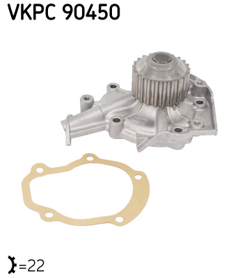 SKF Vízpumpa VKPC90450_SKF